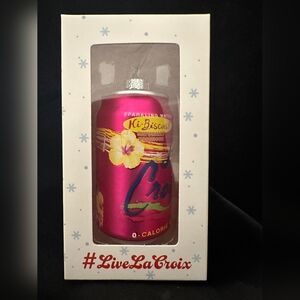 La Croix Christmas Ornament Hi-Biscus #LiveLaCroix Collectible Millennial Gift